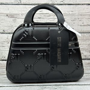 Steve Madden Hardshell Bifold Black Beauty Travel Case Lightweight - NWT